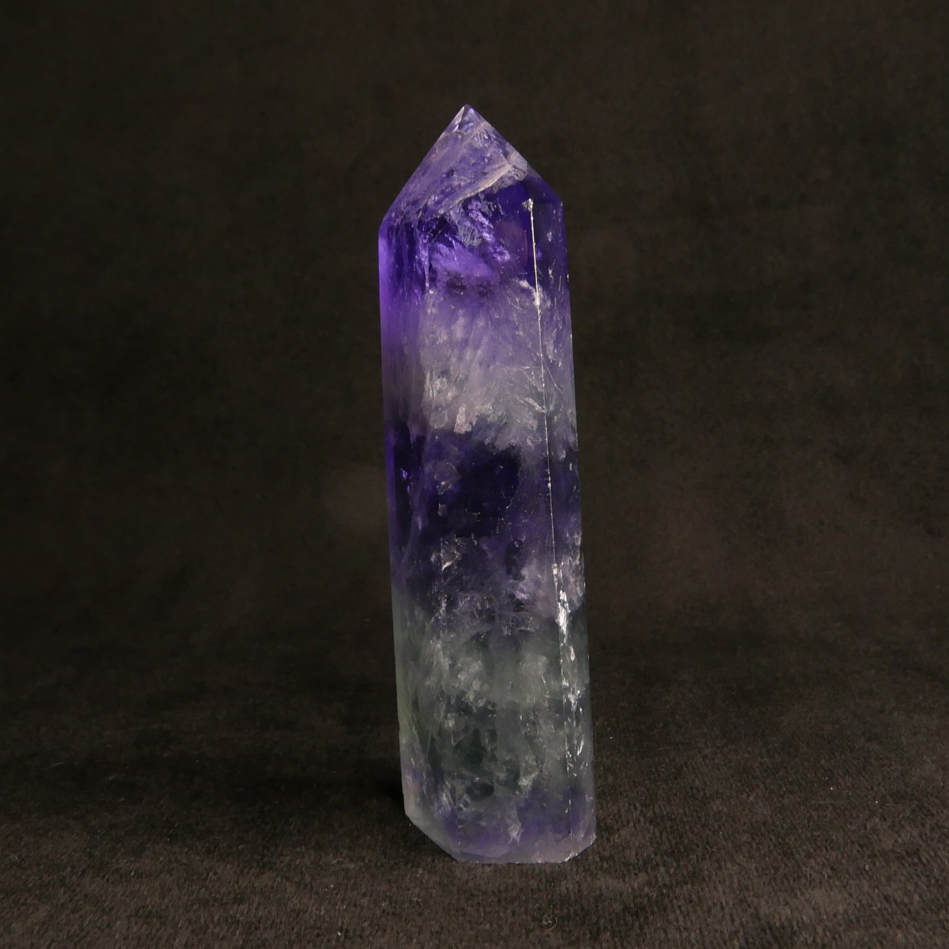 Fluorite Tower | Snow Heart Crystals - Online Crystal Shop Canada 