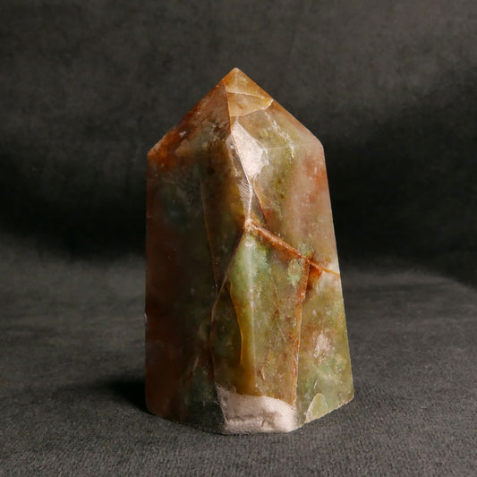 Moss Agate Tower | Snow Heart Crystals - Online Crystal Shop Canada