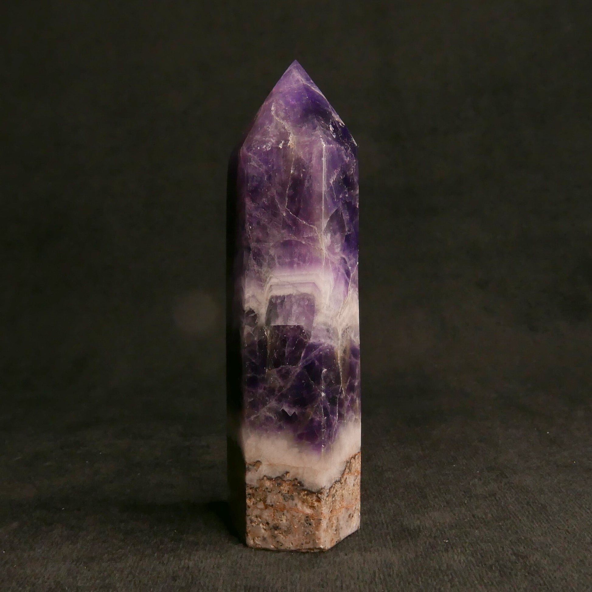 Dream Amethyst Tower | Snow Heart Crystals - Online Crystal Shop Canada 