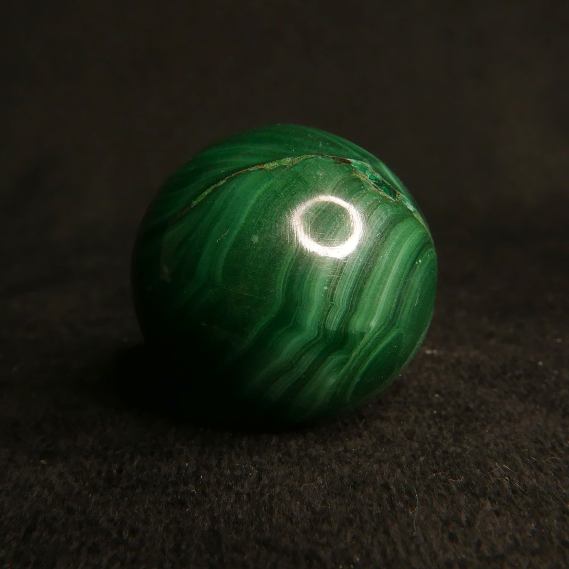Malachite Sphere | Snow Heart Crystals - Online Crystal Shop Canada 