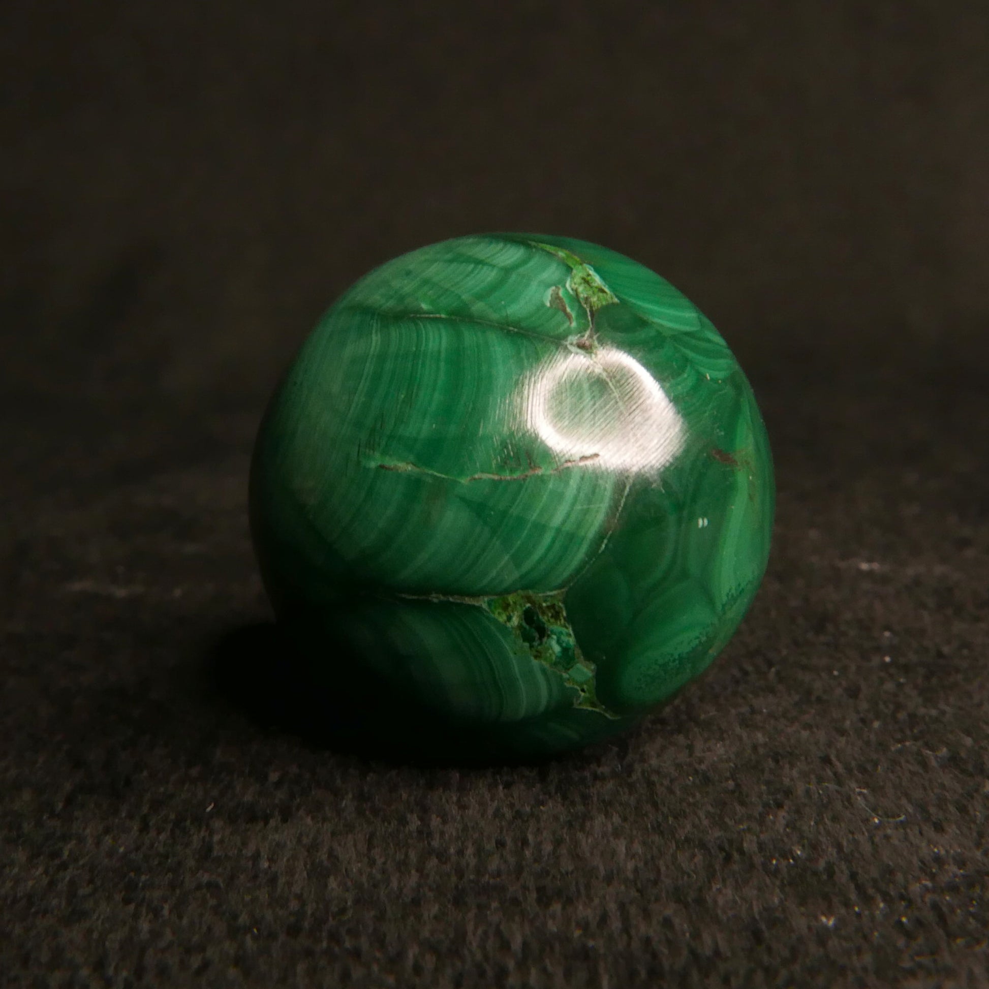 Malachite Sphere | Snow Heart Crystals - Online Crystal Shop Canada 