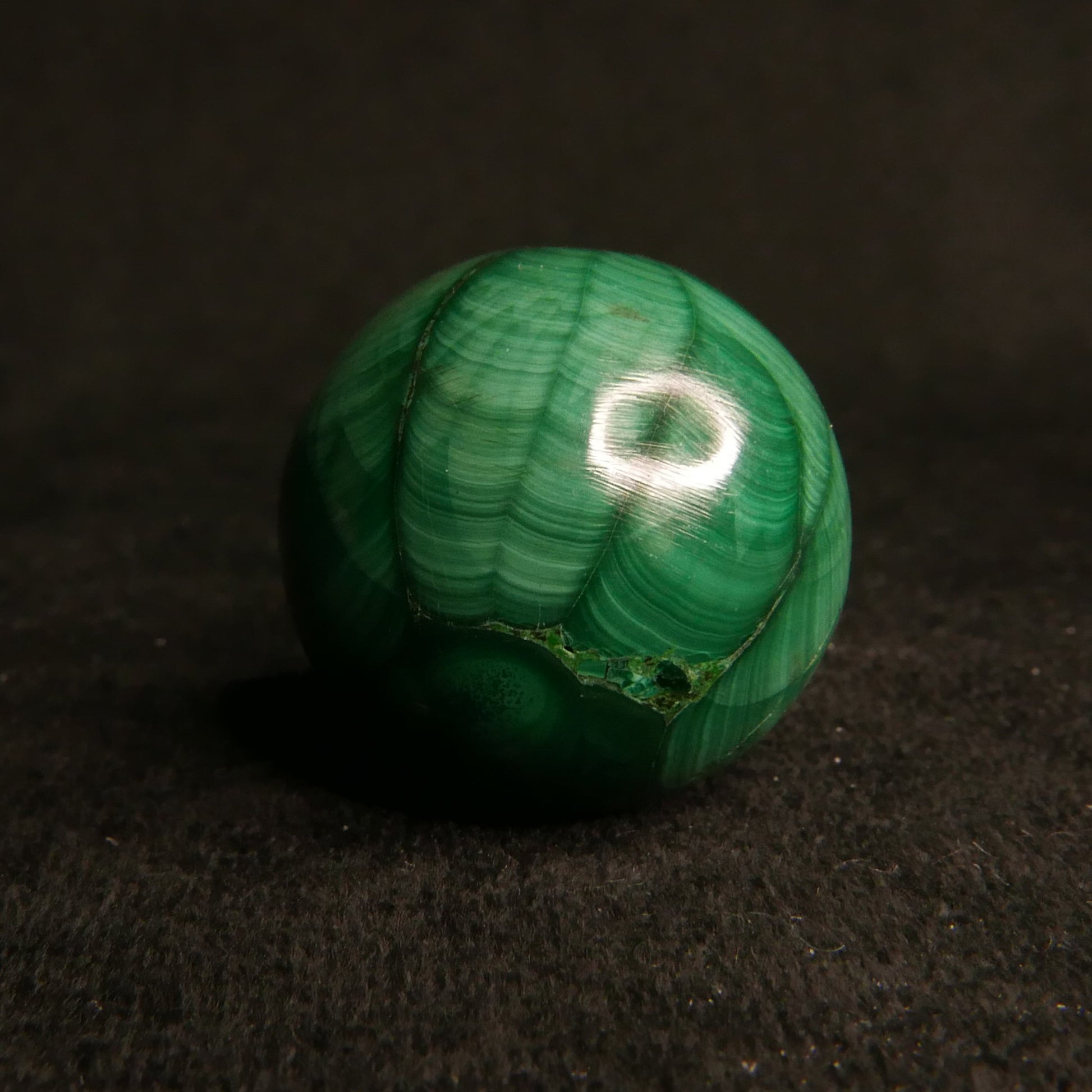 Malachite Sphere | Snow Heart Crystals - Online Crystal Shop Canada 