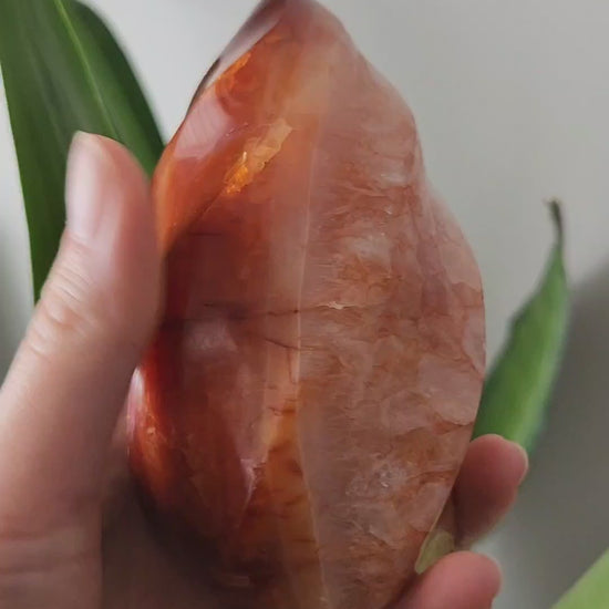 Carnelian Flame | Snow Heart Crystals - Online Crystal Shop Canada