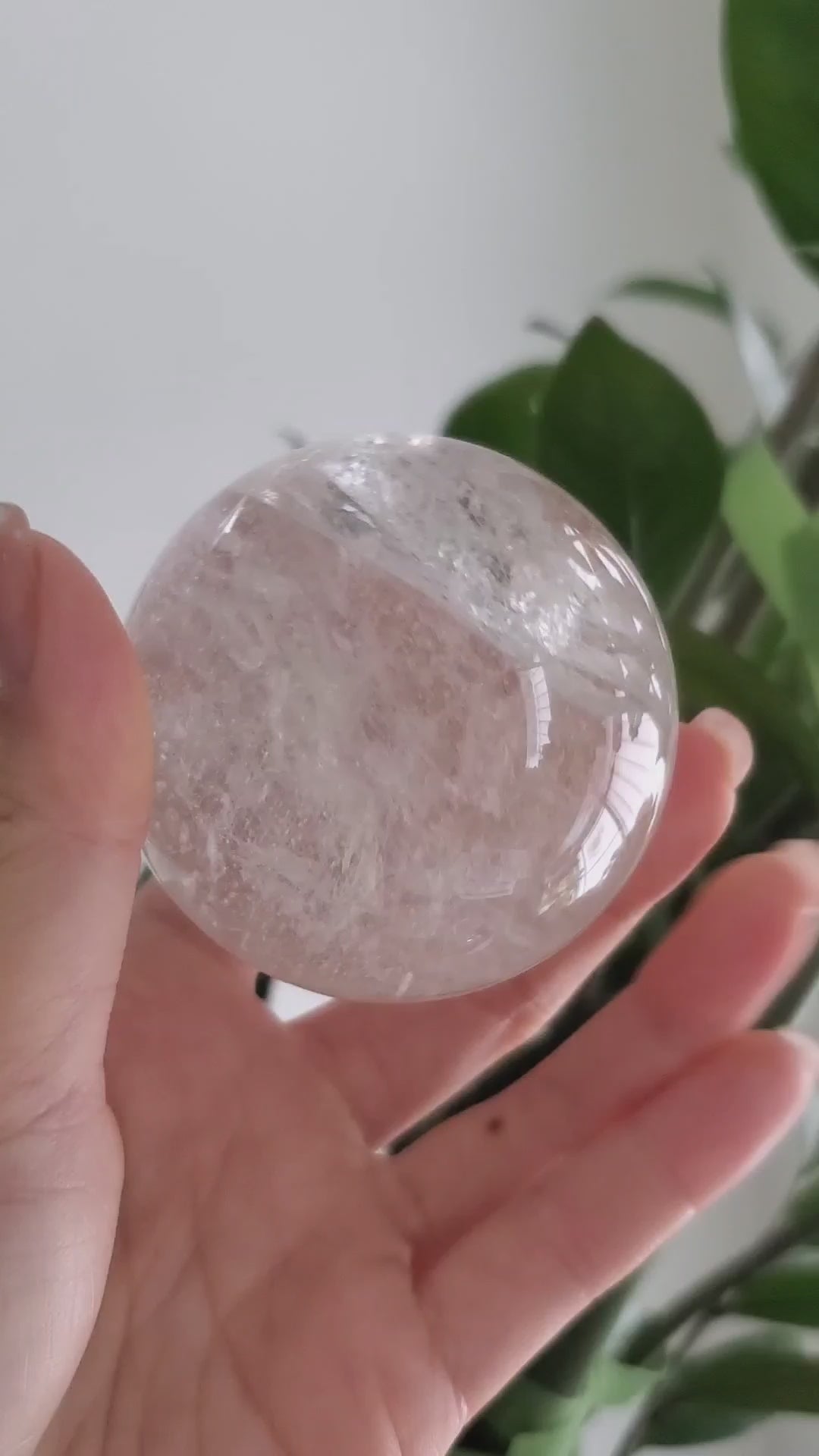 clear quartz sphere