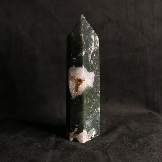 moss agate tower