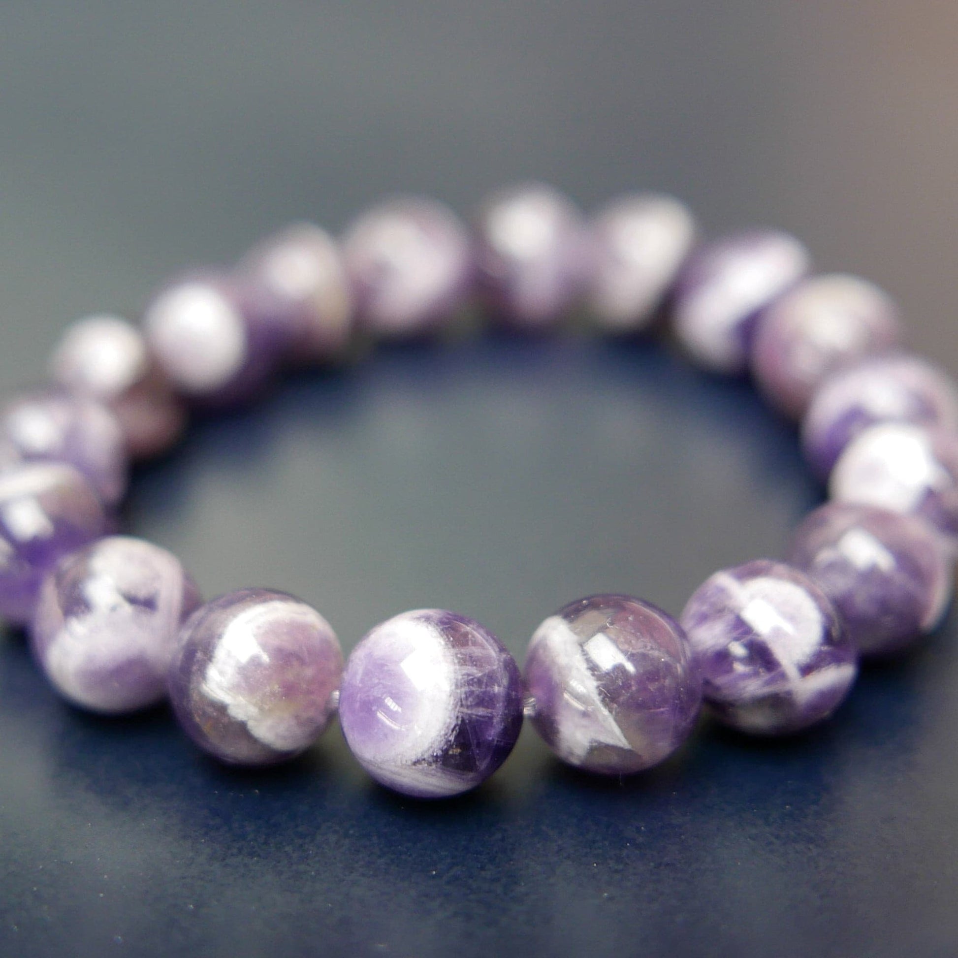 dream amethyst bead bracelet