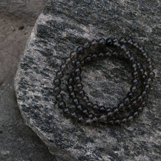 Smoky Quartz Bracelet (5.5-6.5mm)