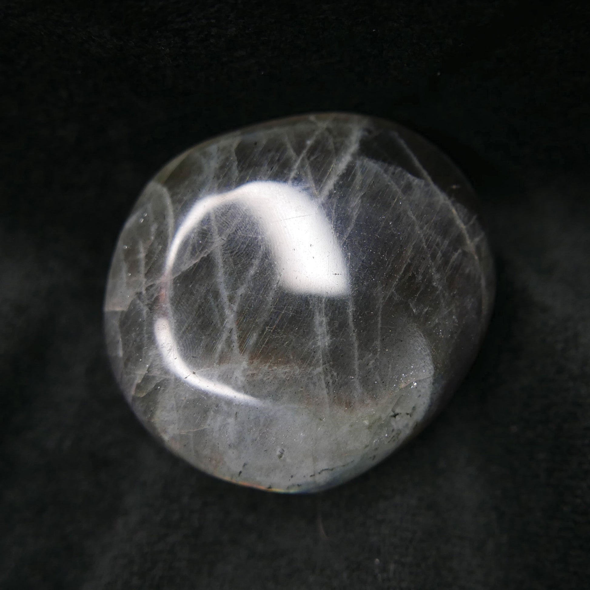 labradorite palm stone 