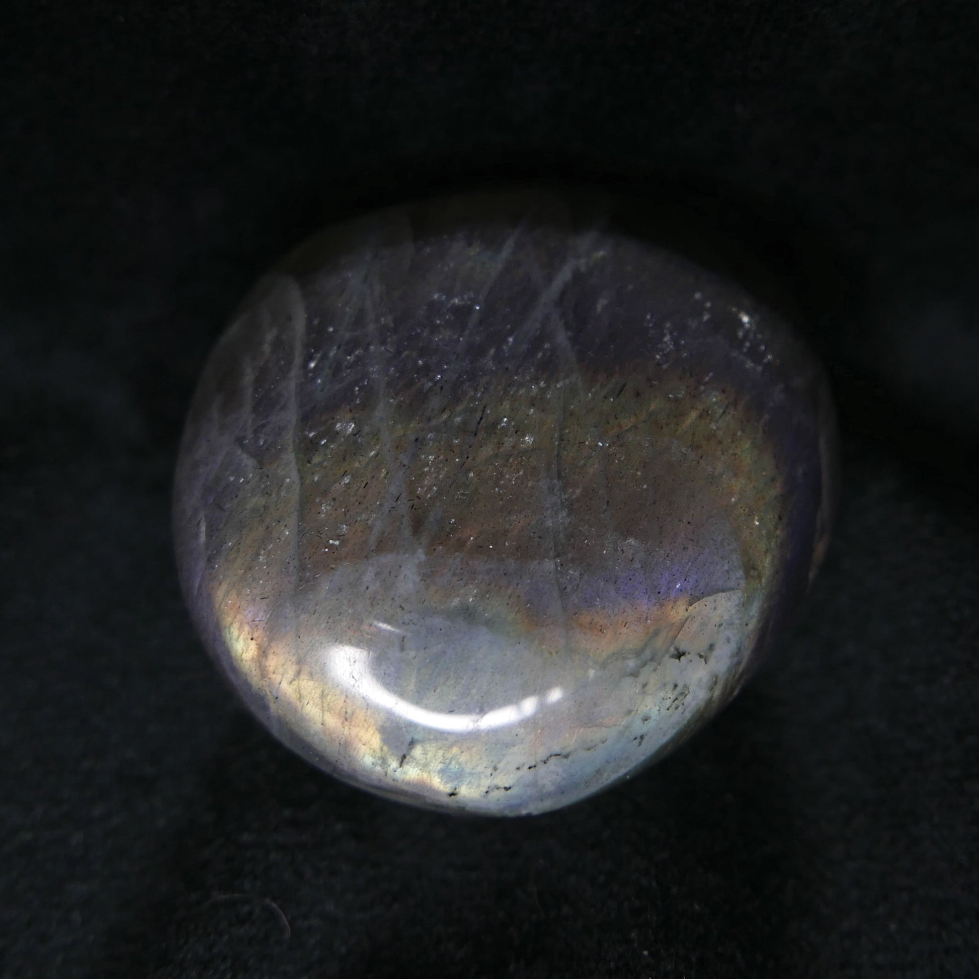 labradorite palm stone 