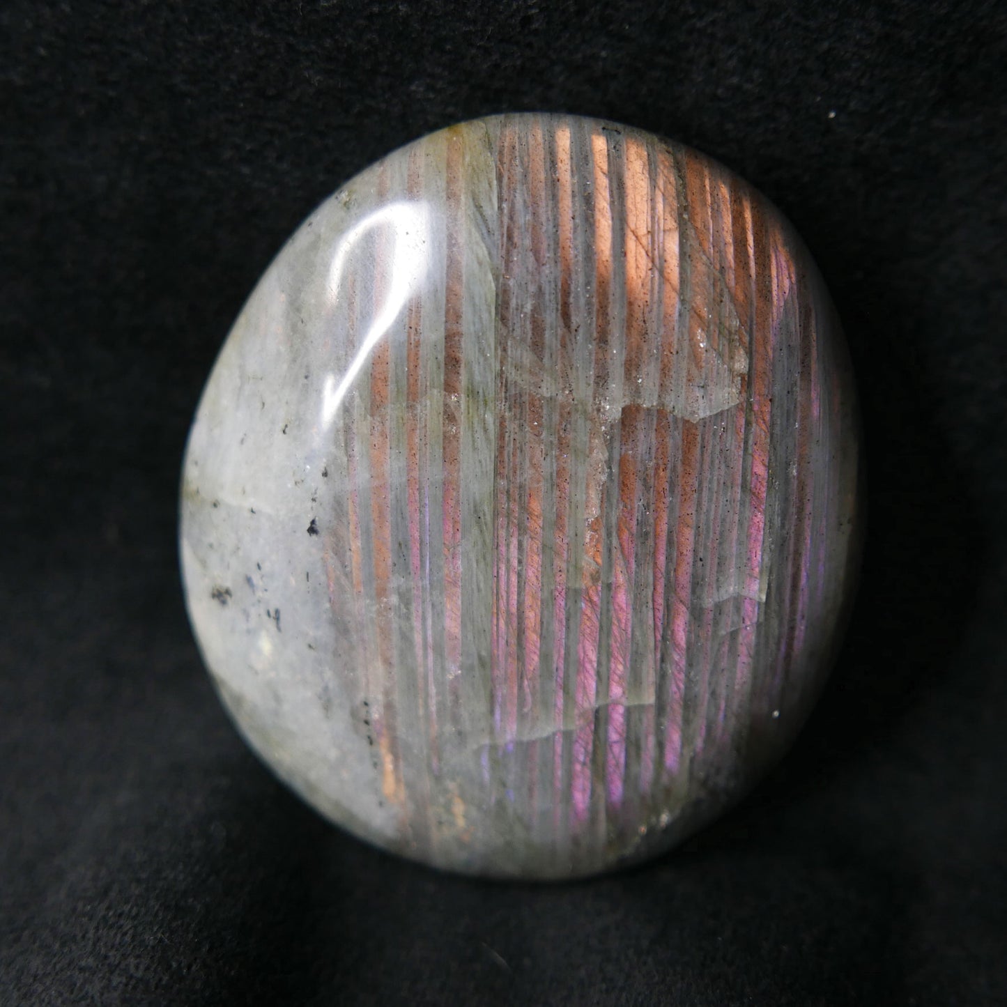 labradorite palm stone 