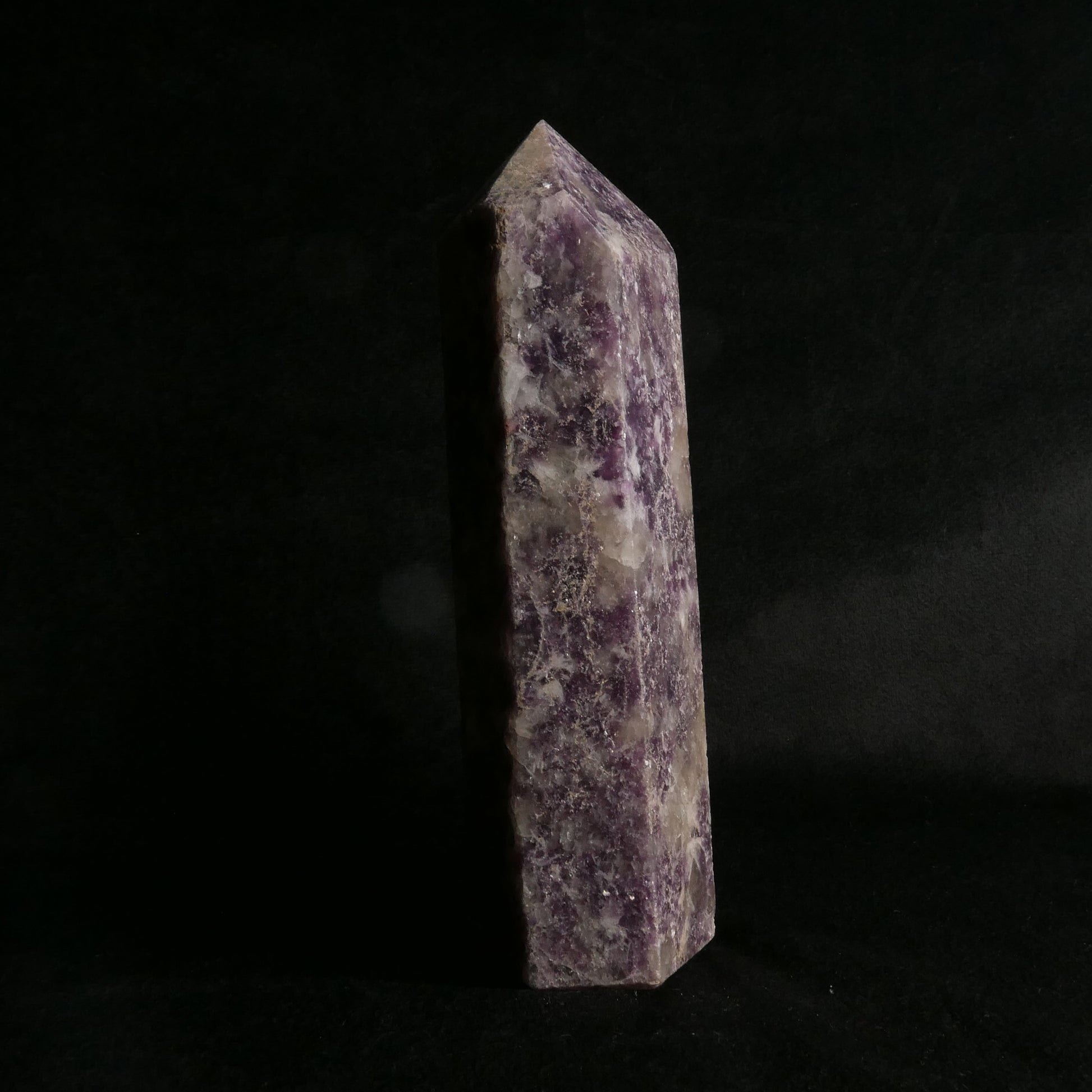 Lepidolite Tower | Snow Heart Crystals 