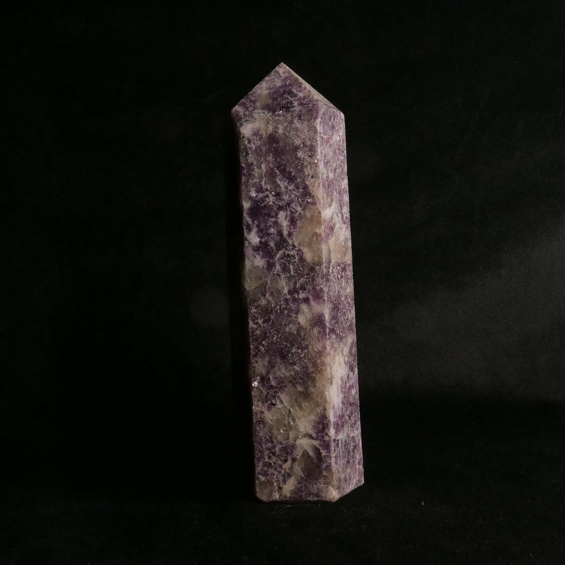 Lepidolite Tower | Snow Heart Crystals 