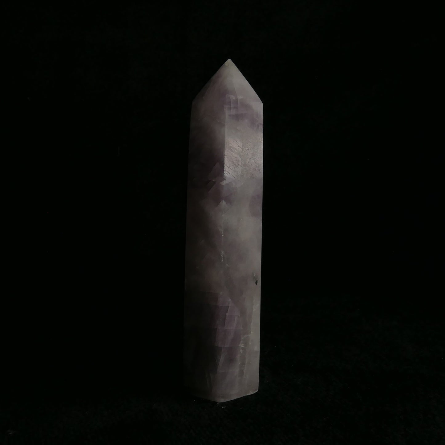 Purple Mica with Pyrite Tower