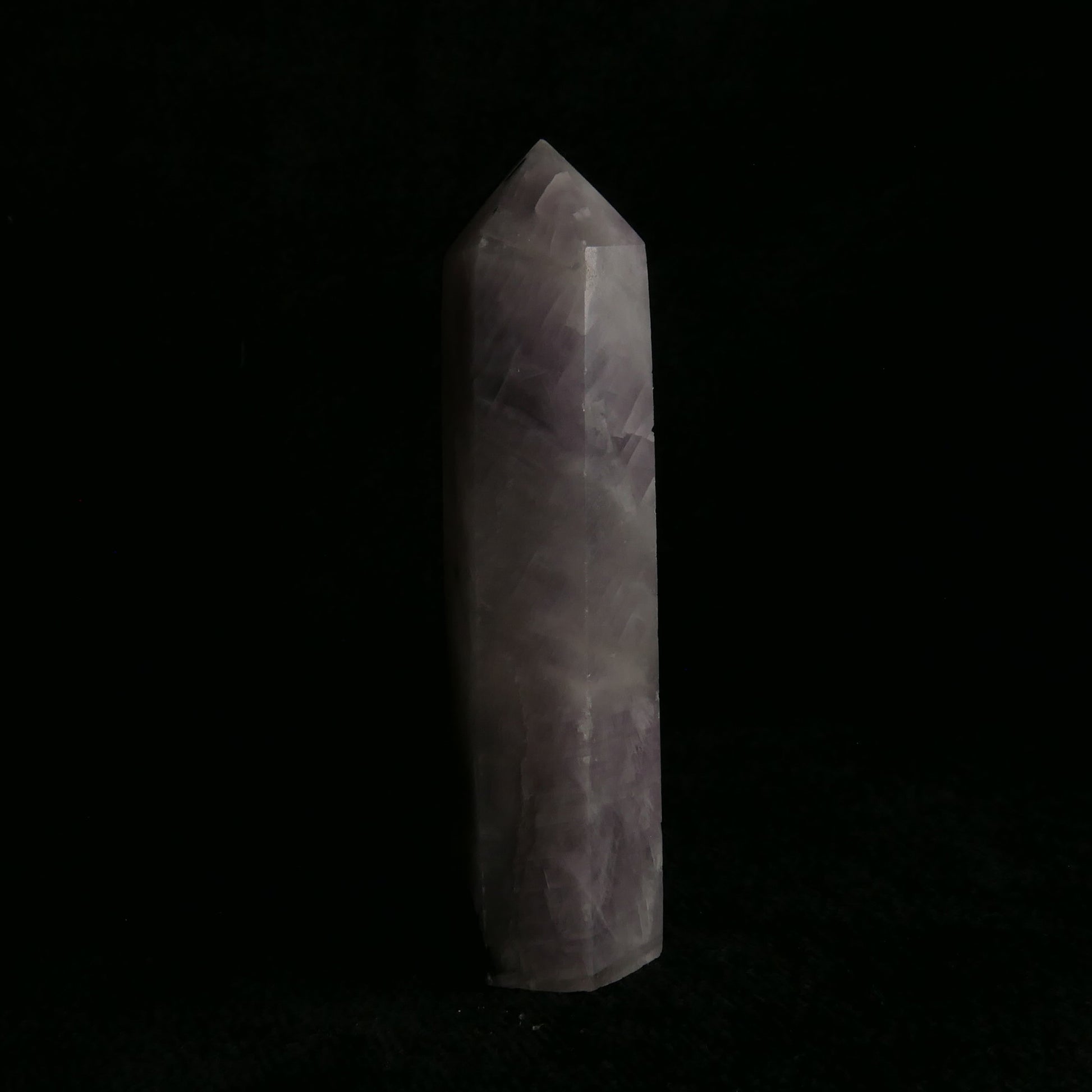 Purple Mica with Pyrite Tower