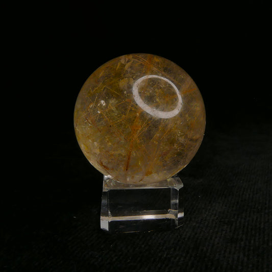 Golden Rutile Sphere 