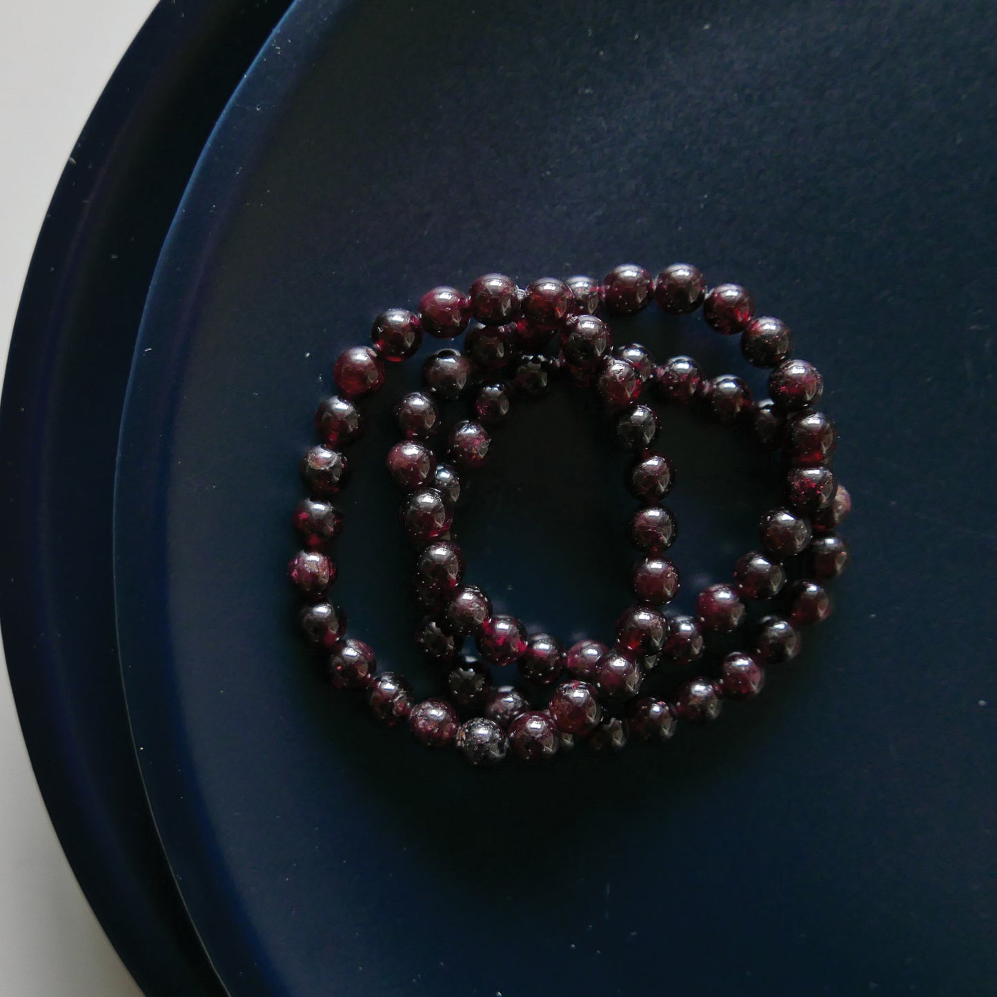 Garnet Bracelet (7.5-8mm)