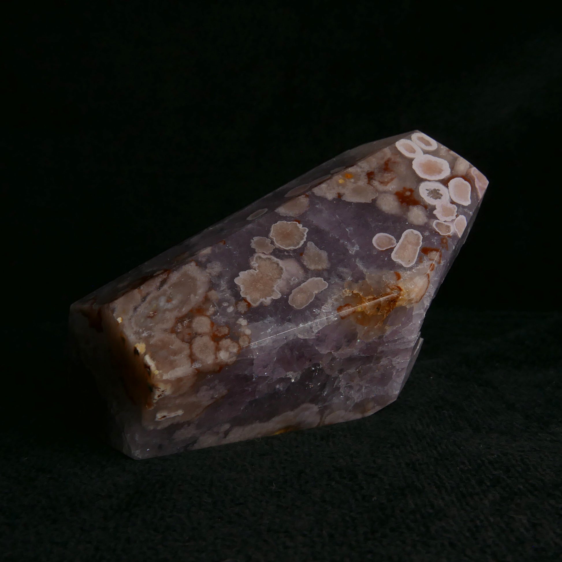 Amethyst Flower Agate Freeform