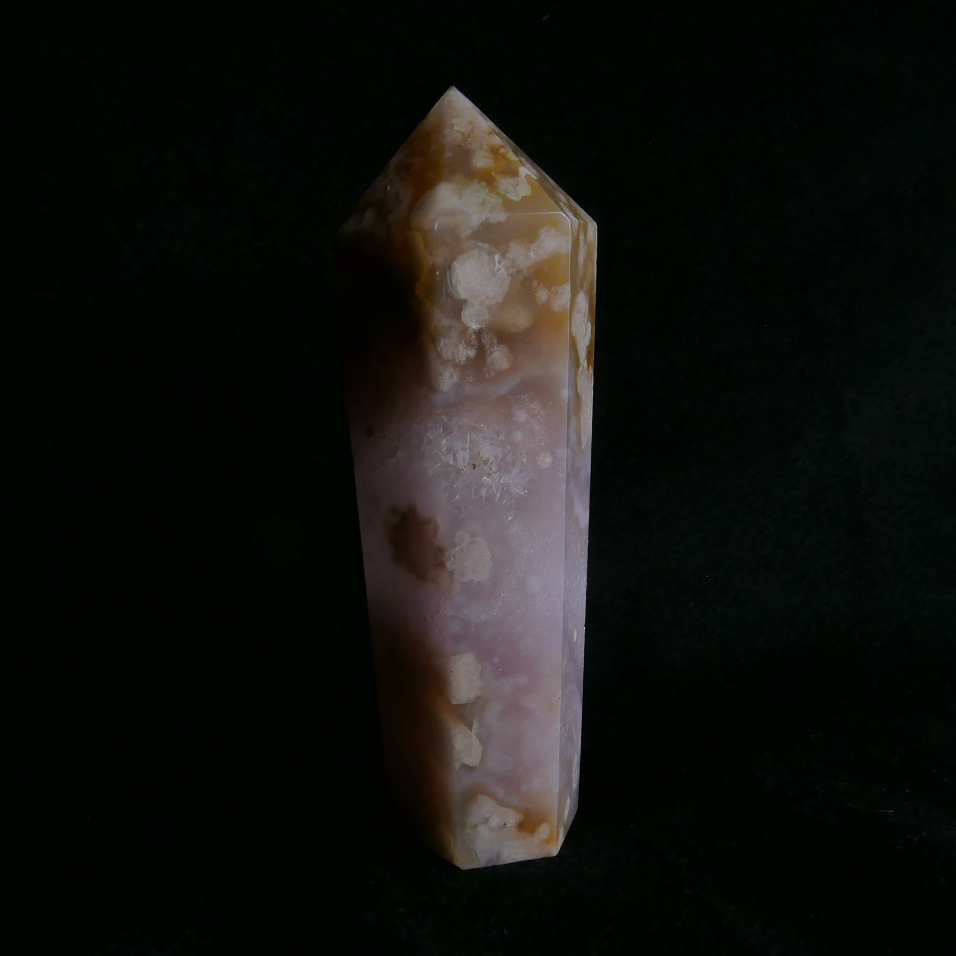 amethyst flower agate tower