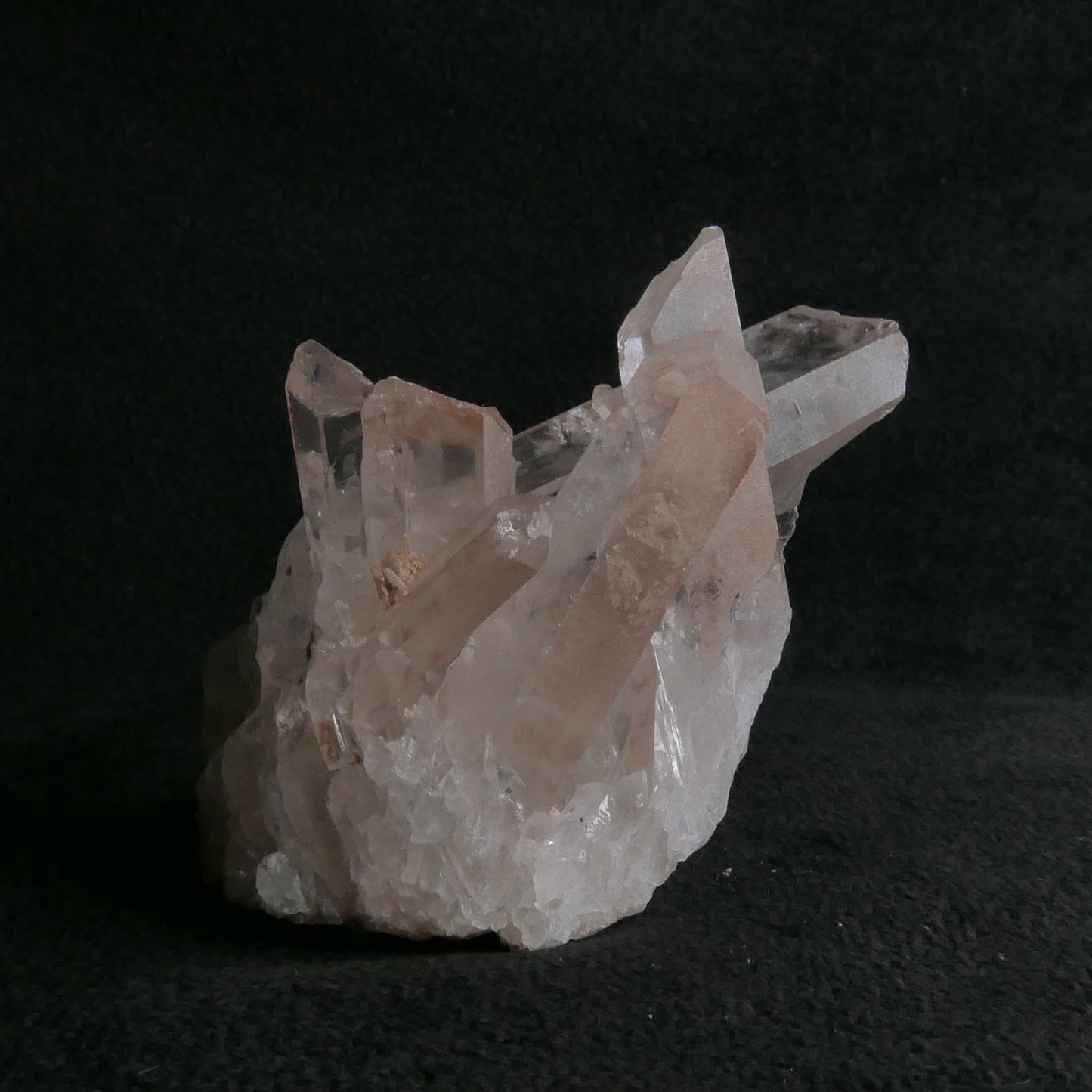 Phantom Quartz Cluster | Snow Heart Crystals