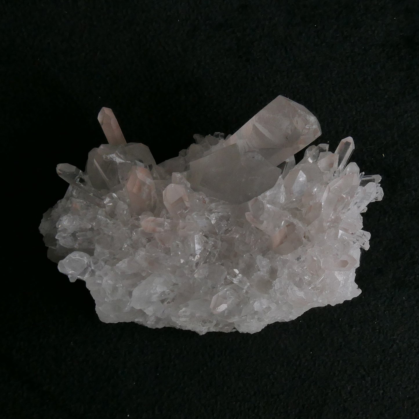 Phantom Quartz Cluster | Snow Heart Crystals