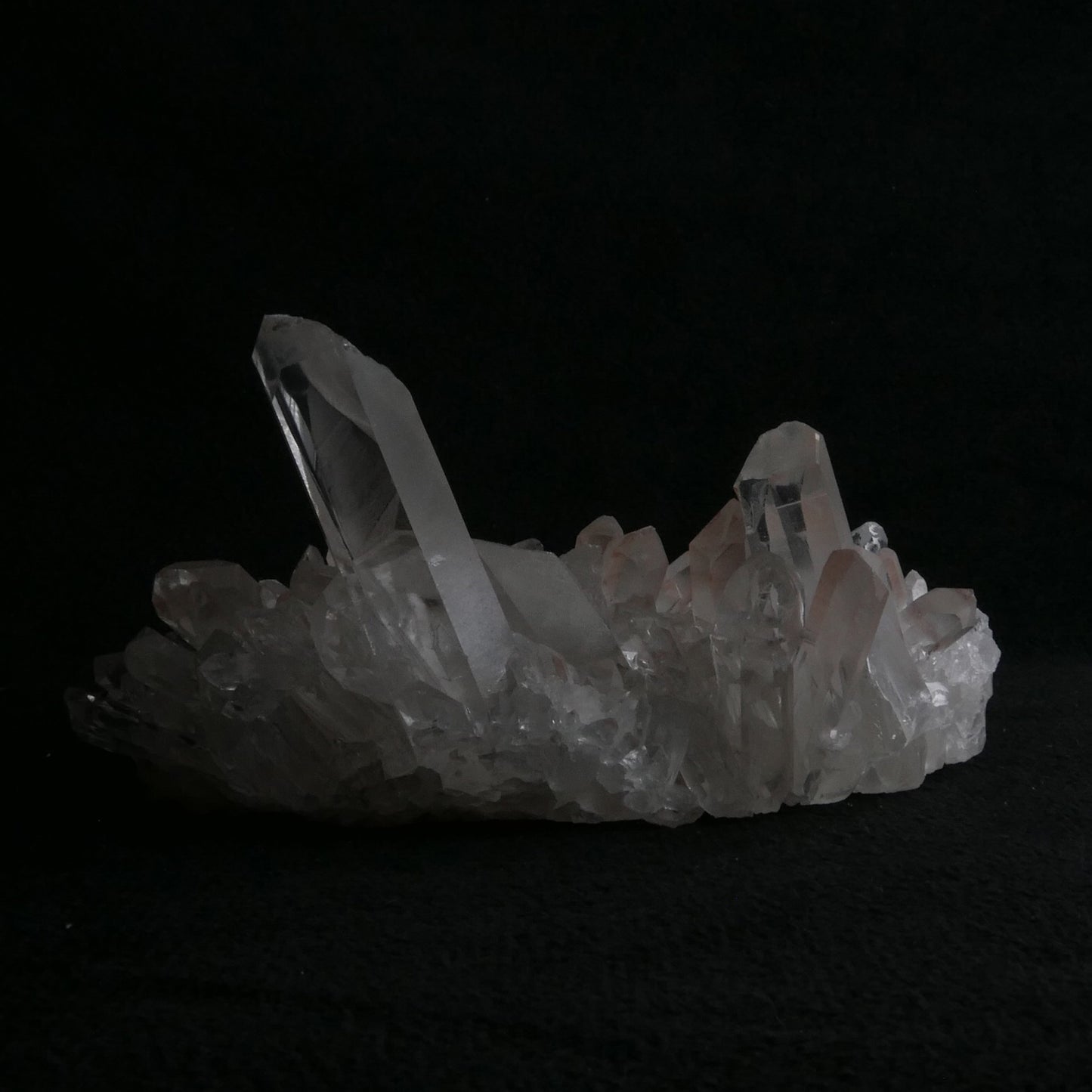 Phantom Quartz Cluster | Snow Heart Crystals