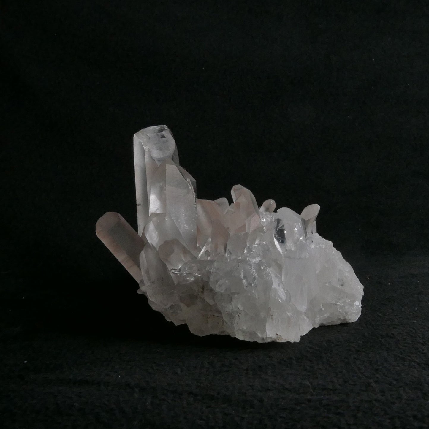 Phantom Quartz Cluster | Snow Heart Crystals