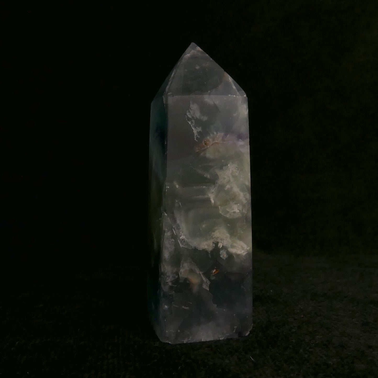 Feather Fluorite Tower | Snow Heart Crystals - Online Crystal Shop Canada 