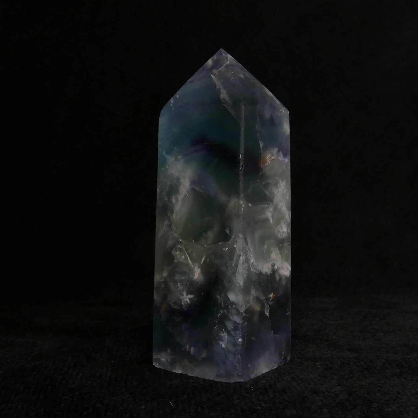 Feather Fluorite Tower | Snow Heart Crystals - Online Crystal Shop Canada 