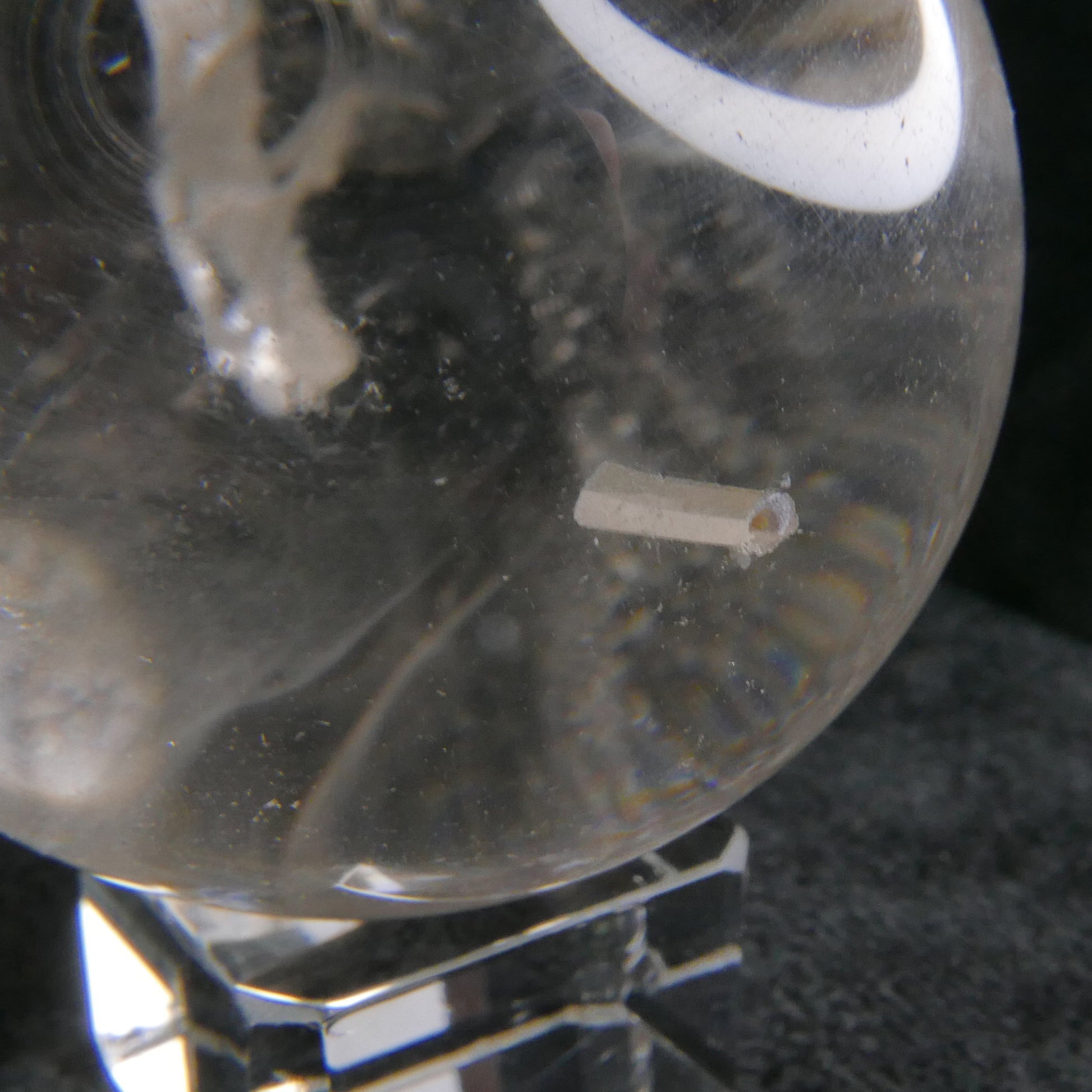 Clear Quartz Sphere with Stand 