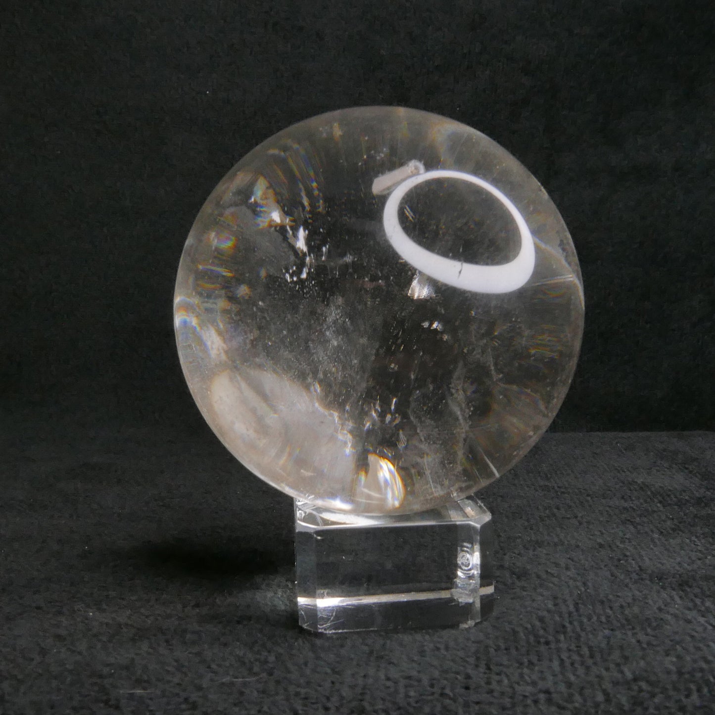 Clear Quartz Sphere with Stand 