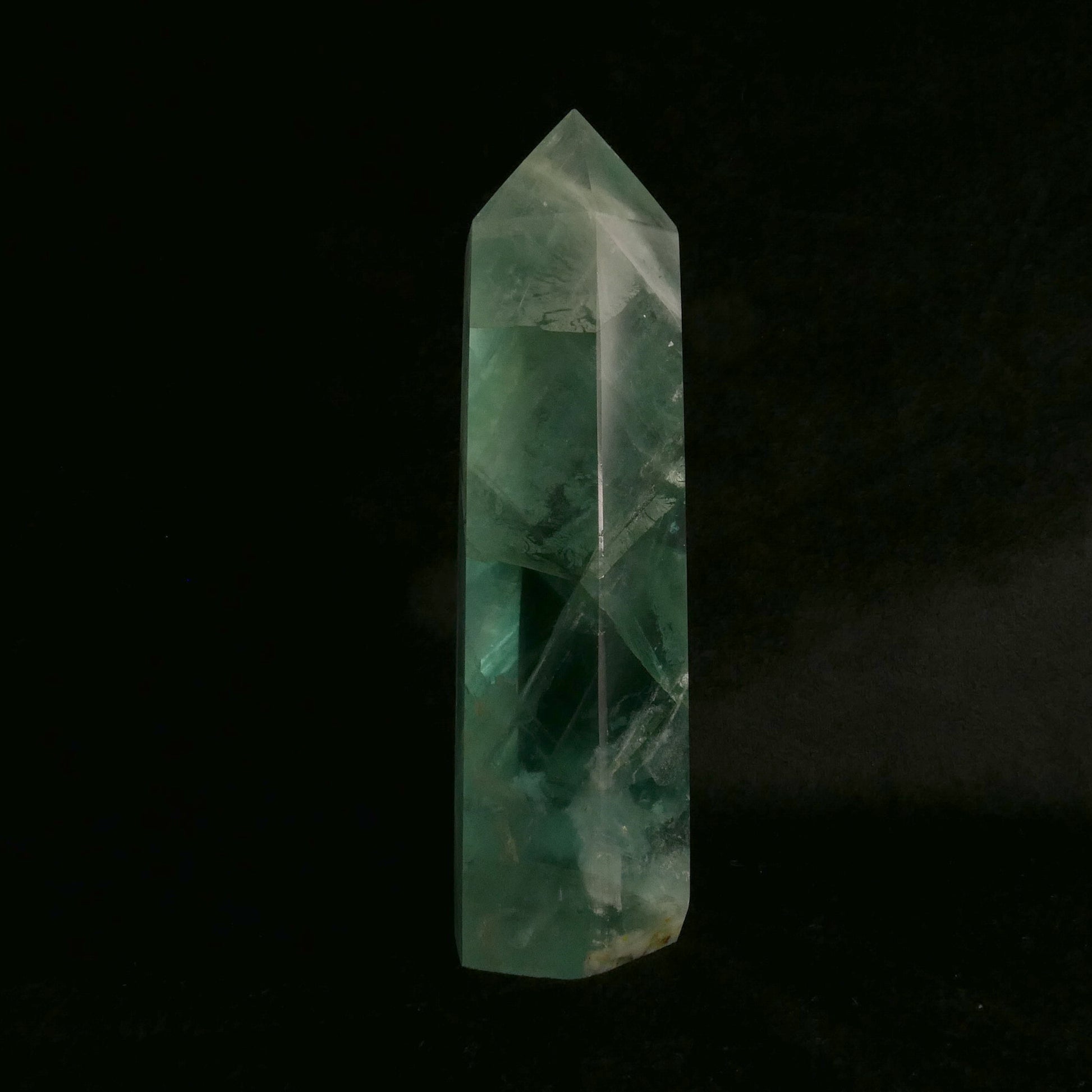 Fluorite Tower | Snow Heart Crystals - Online Crystal Shop Canada 