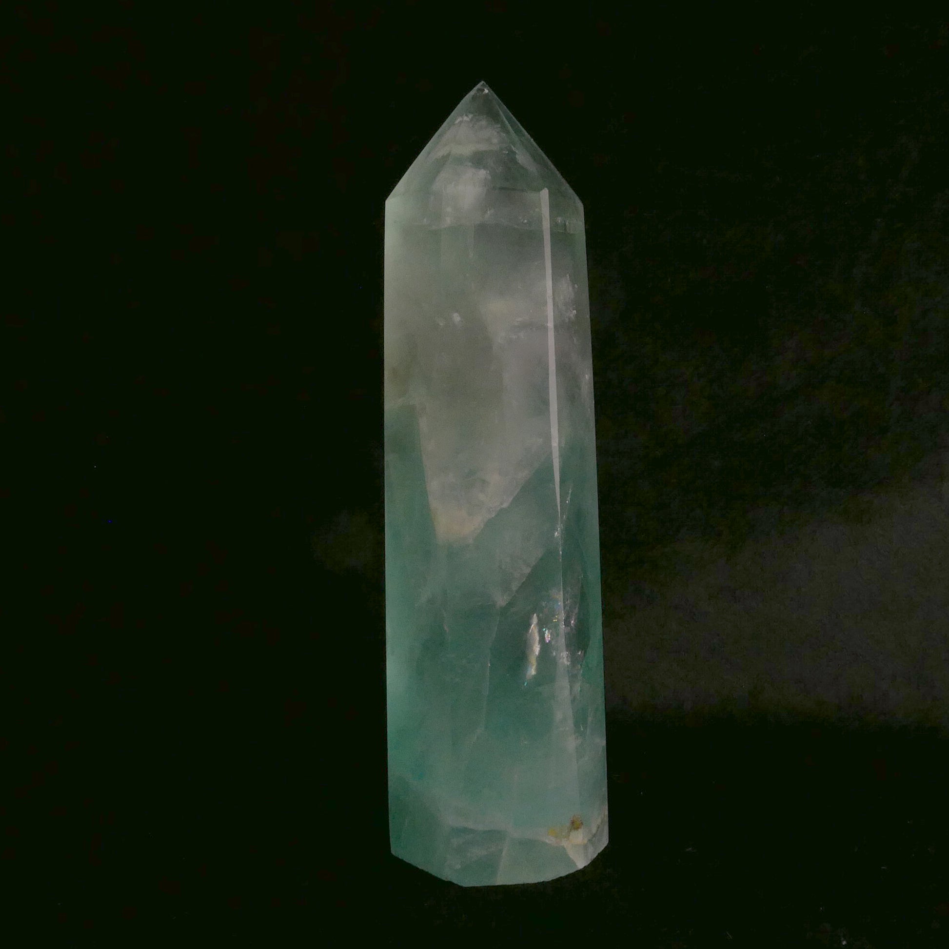 Fluorite Tower | Snow Heart Crystals - Online Crystal Shop Canada 