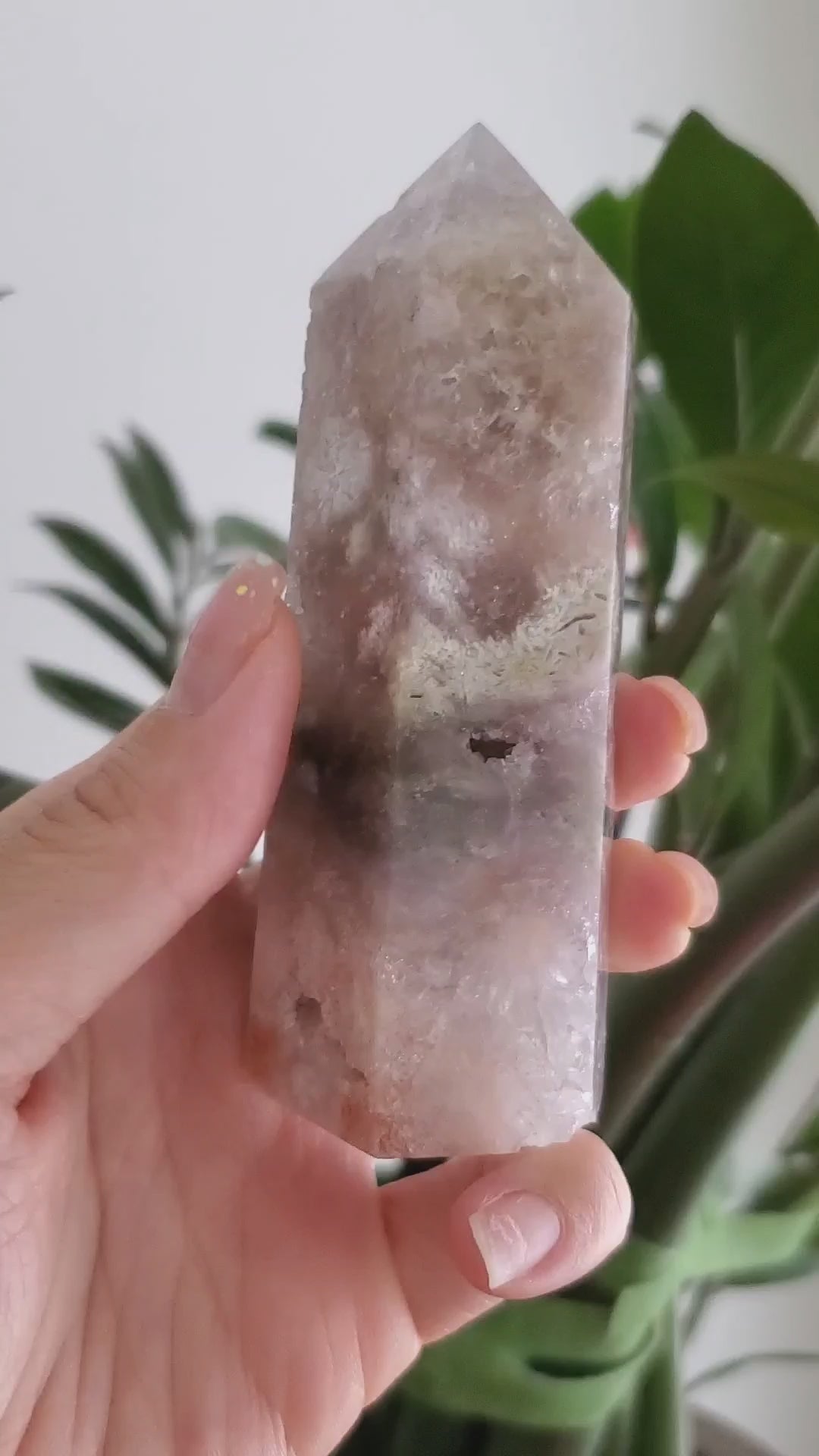 amethyst flower agate tower